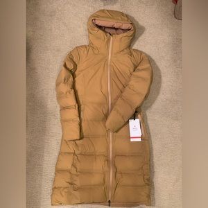 NWT! Sleet Street Long jacket in Gold